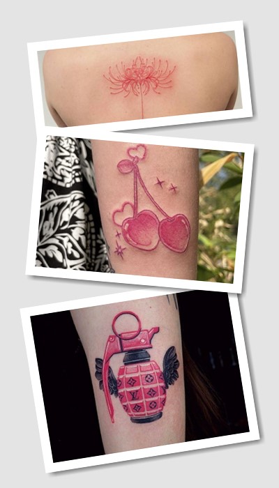 особливості тату Рожеві