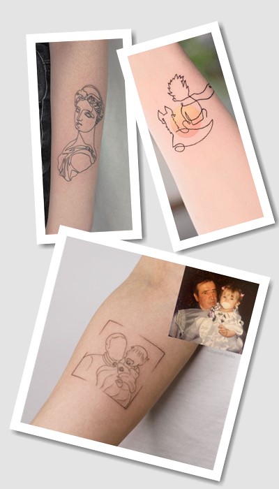 особливості тату Контур