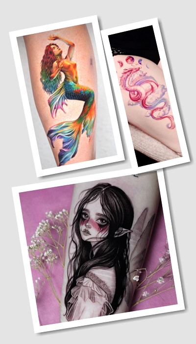 особливості тату Фентезі
