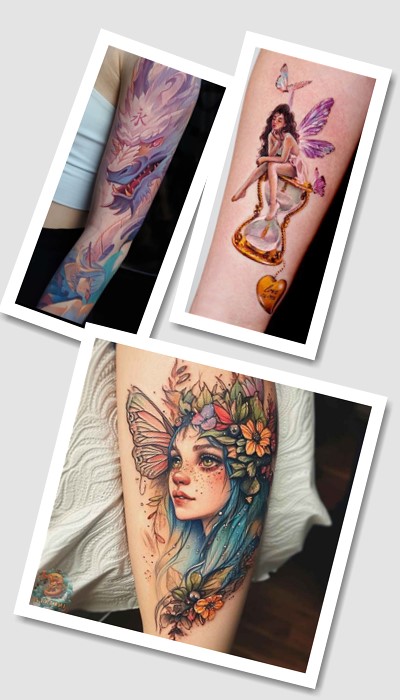особливості татуювань Фентезі