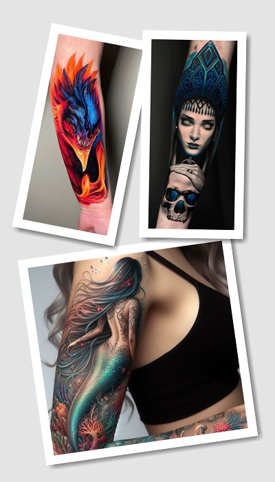 кому підійде татуювання Фентезі