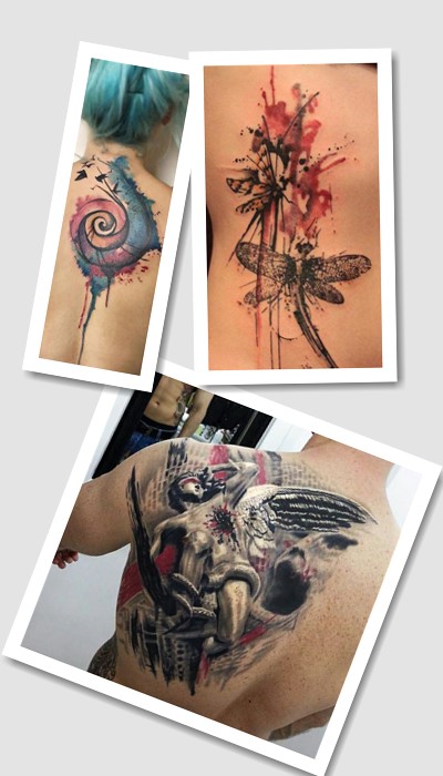 стиль татуювання Фотошоп