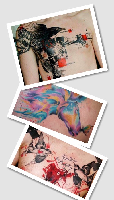 особливості татуювань Фотошоп