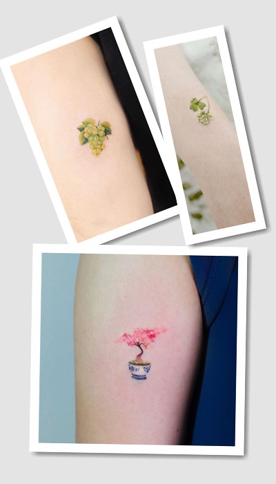стиль тату Мініатюрні