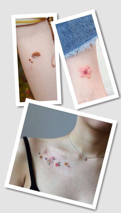 особливості тату Мініатюрні