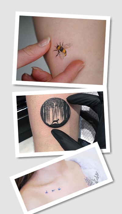 кому підійде тату Мініатюрні