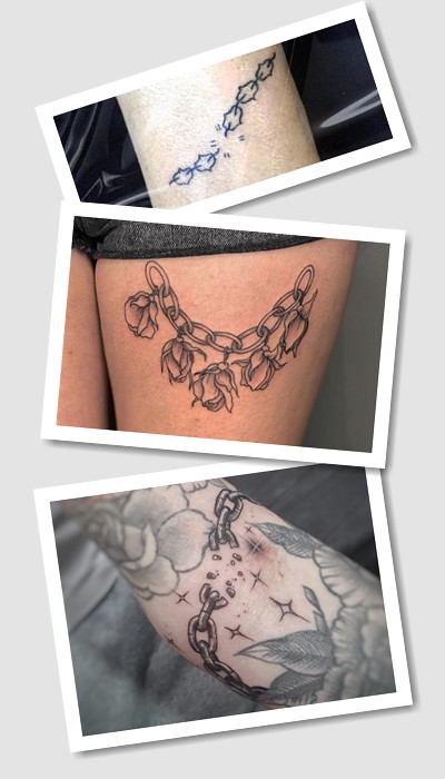стиль татуювання Ланцюжки