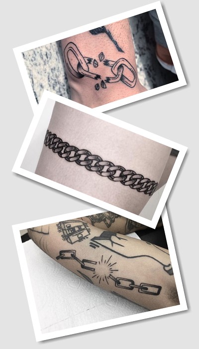 кому підійде татуювання Ланцюжки