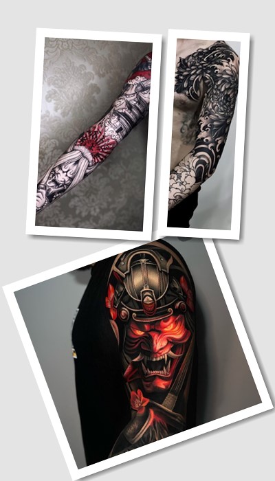 татуювання Японський рукав у Києві