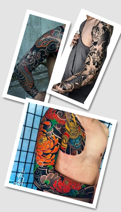 татуювання Японський рукав