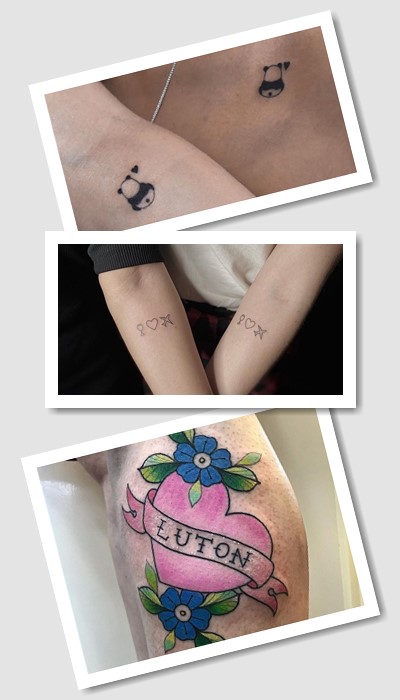 стиль тату Кохання