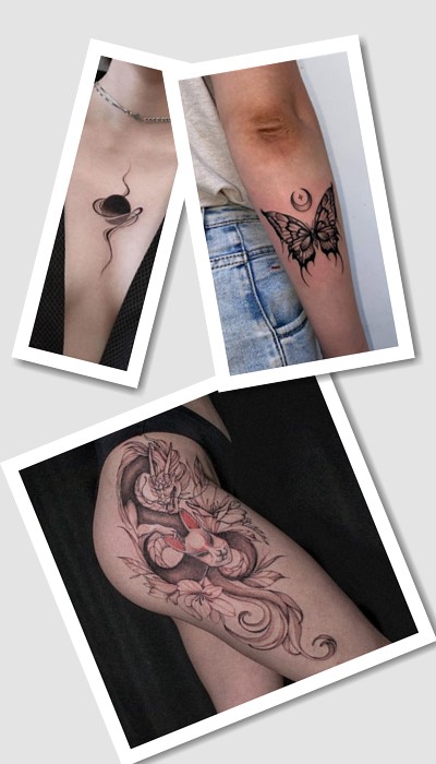 тату З сенсом жіночі