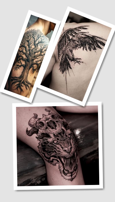 тату З сенсом чоловічі