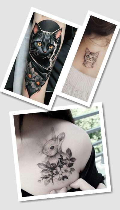 стиль тату Тварини