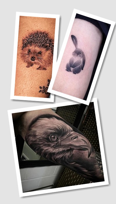 особливості татуювань Тварини