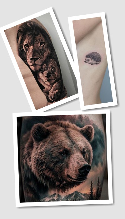 ідеї татуювання Тварини
