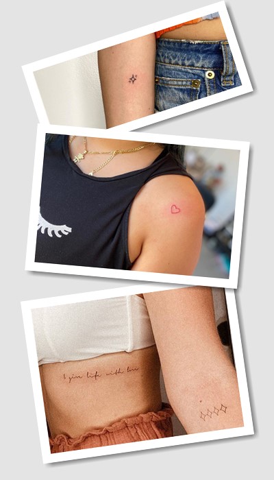 стиль татуювання Прості