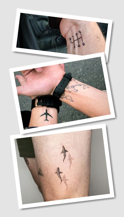 стиль тату Маленькі чоловічі