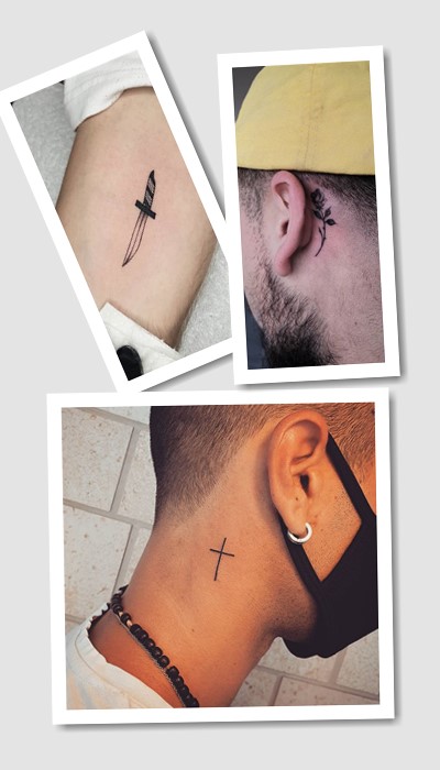 стиль татуювання Маленькі чоловічі