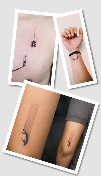 ідеї татуювання Маленькі чоловічі