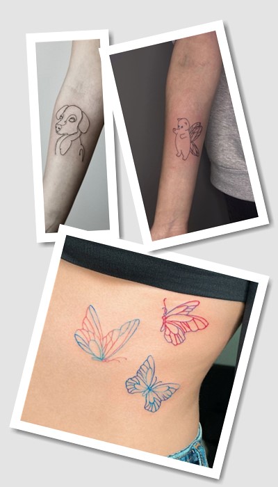 татуювання Контур у Києві