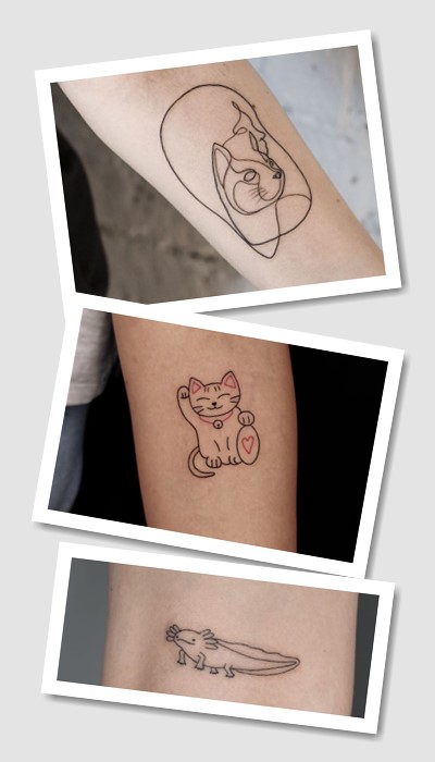 особливості татуювань Контур