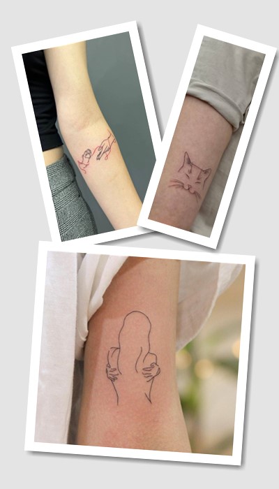 кому підійде татуювання Контур