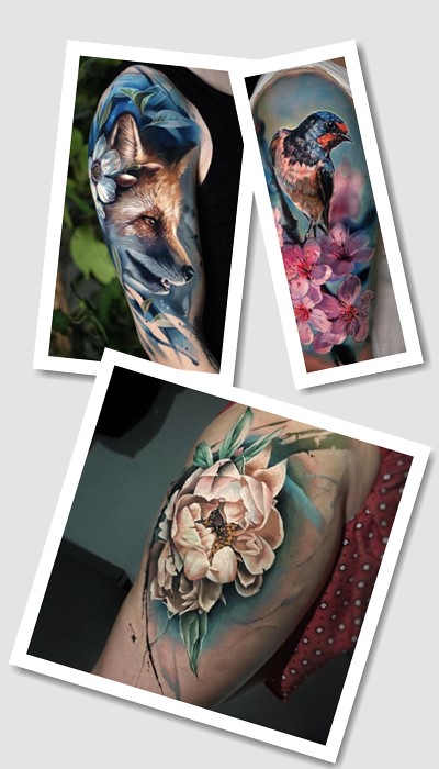 ідеї татуювання 3д