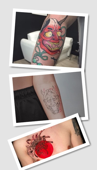 стиль татуювання японські