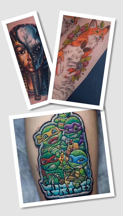 тату кольорові