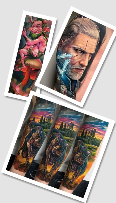 татуювання кольорові