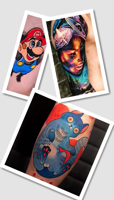кому підійде татуювання кольорові