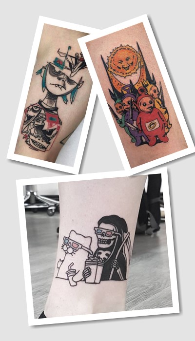 стиль татуювання прикольні