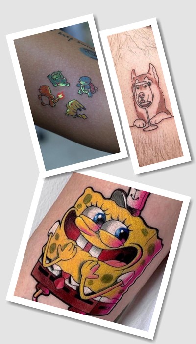 особливості тату прикольні