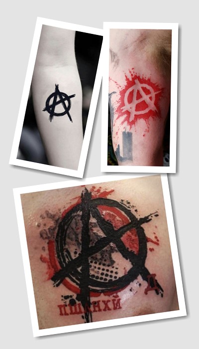 кому підійде татуювання анархія