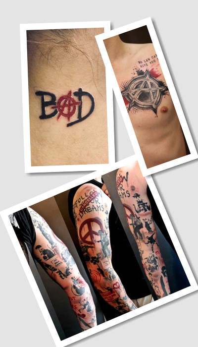 ідеї татуювання анархія