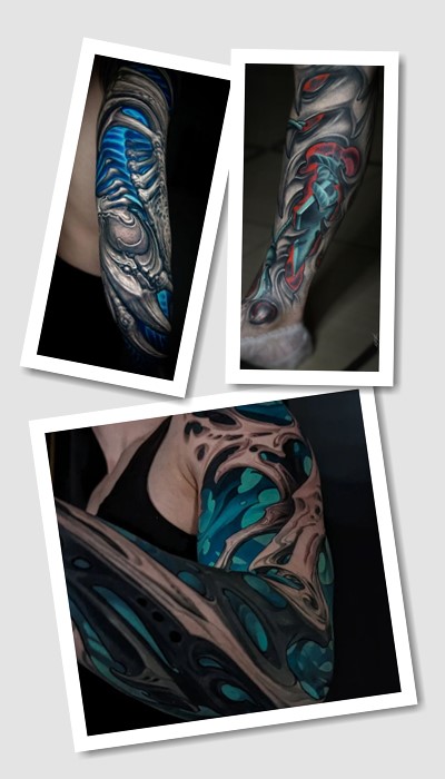 ідеї татуювання біоорганіка