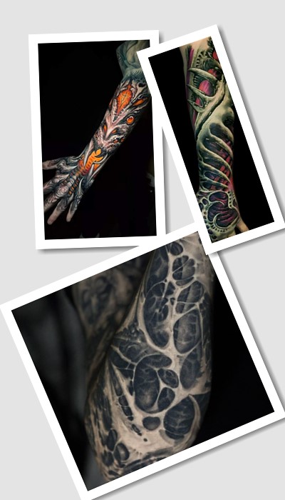 татуювання біоорганіка у Києві