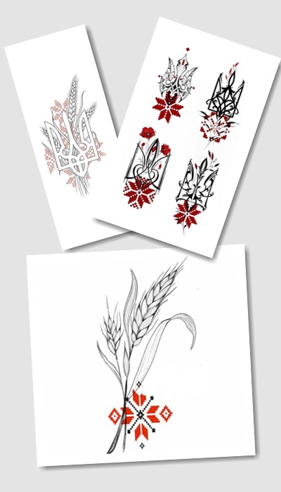 Значення ескізів тату вишиванка