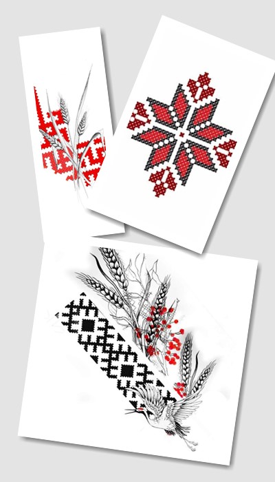 кому підійде ескіз тату вишиванка