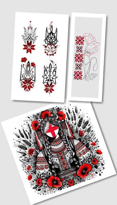 Ескізи татуювань патріотичні