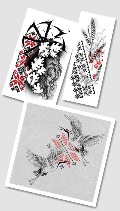 Значення ескізів тату патріотичні