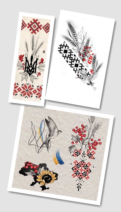 значення ескіз татуювання патріотичні