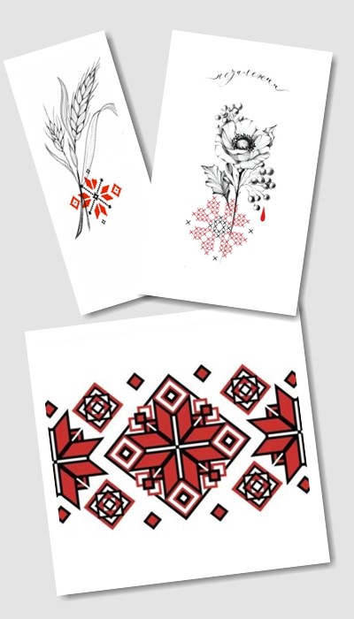 ідеї ескізів татуювання патріотичні