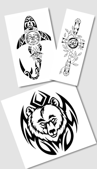 Ескізи тату полінезія