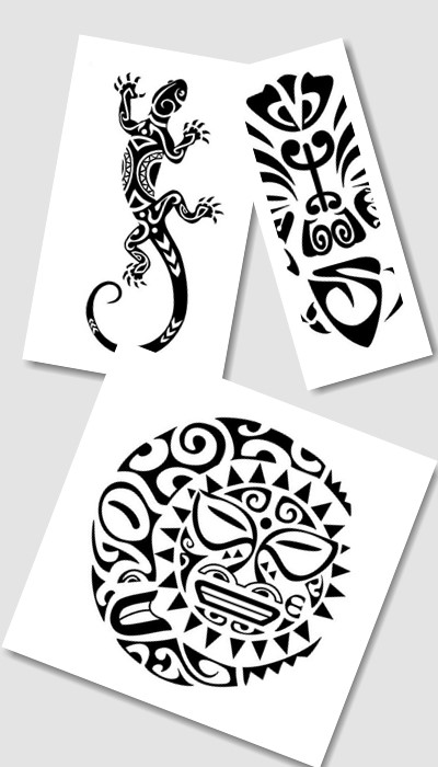 Ескізи татуювань полінезія
