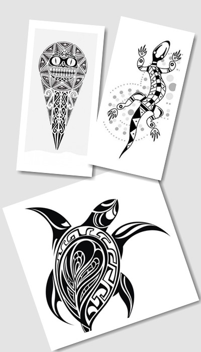 значення ескіз татуювання полінезія