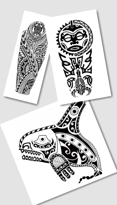 що означає ескіз тату полінезія