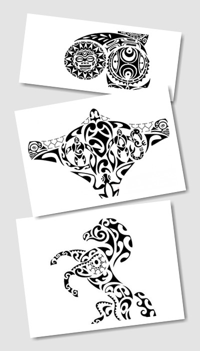 кому підійде ескіз тату полінезія