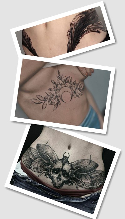 татуювання на животі жіночі